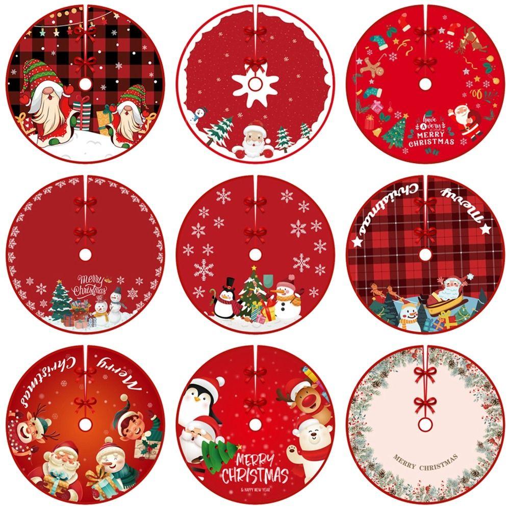 Merry Christmas Carpet Floor Mat Happy New Year Xmas Floor Cover New Outdoor Blanket  Christmas