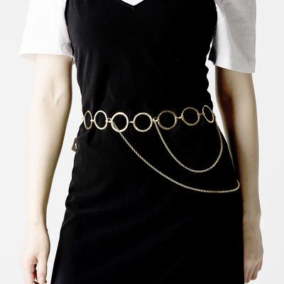 Women's Versatile Fashion Waist Chain Ring Waist Chain Simple Fashion Women's Versatile Waist Chain Metal Women's Waist Chain