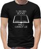 Eu Gosto de Livros Grandes Camiseta Masculina Leitor Bibliófilo Leitura de Livros Camiseta Unissex