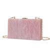 Women's Marble Pattern Acrylic Evening Crossbody Bag