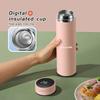 1Pcs Car Smart Thermos Bottle With Temperature Display For Alfa Romeo Giulietta GT 159 147 156 Mito Brera Giulia Spider F1