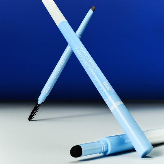 Doing What 3-in-1 Easy Drawing Eyebrow Pencil (Dark Gray)