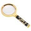 7X Magnifying Glass 70mm Vintage Handheld Magnifier for Reading Household Use