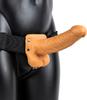 RealRock - Vibrator - Dildo with Balls On a Strap-on 18 Cm