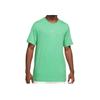 Nike Letter Pattern Round Neck Pullover Loose Short Sleeve T-Shirt Men Tops Green DZ2882-363