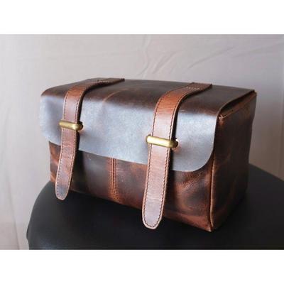 Borsa da toeletta in vera pelle, regali per gli sposi, kit da toilette, borsa da barba in pelle, regalo per anniversario di matrimonio, regalo per la festa della mamma