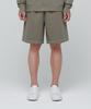 Contrast Stitch Sweat Shorts [Dusty Beige]