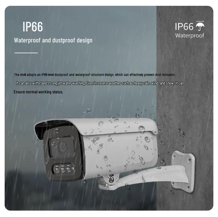 Outdoor 5MP HD POE Wired Camera with Color Night Vision for Engineers