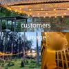 25FT Patio Lichterkette Weihnachten G40 Globe Festoon Glühbirne Fee Lichterkette Party im Freien Garten Girlande Hochzeit Dekorativ