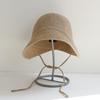 2026 New Women Bucket Hat Summer Hollow Out Thin Breathable Sun Hat Female Beach Panama Cap Fold Outdoor Japanese Lesure Cap