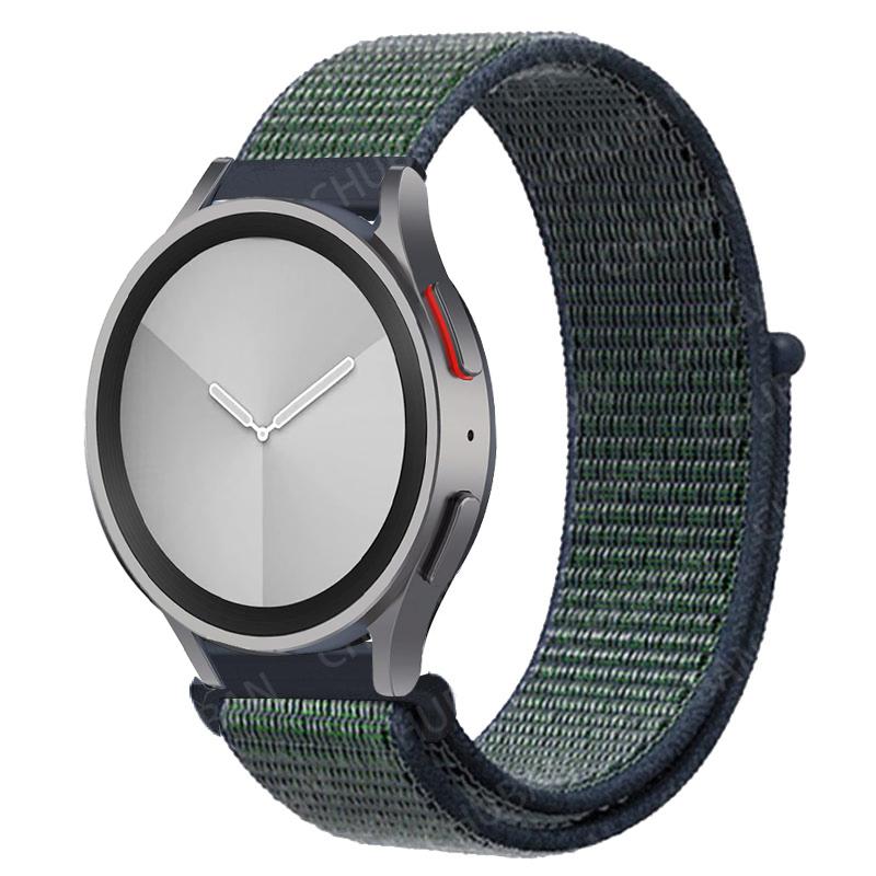 Nylon Loop Band For Samsung Galaxy Watch 6/5/pro/4/Classic/active 2 40-44mm Belt 20mm/22mm Bracelet Huawei GT 4-2-2e-3 Pro Strap