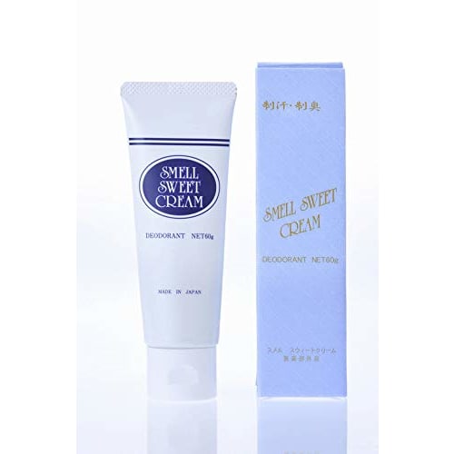 

Smell Sweet Cream, Large Capacity 60g, Powerful Underarm Odor Relief Cream, No Reapplication Required, Deodorant Cream, Deodorizing Cream, Foot Cream,