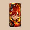 Game GI Mavuika Matte TPU Mobile Phone Case for VIVO Y77 76 75 74 73 72 58 56 55 51 50 38 36 Y19 Y18 Y03 Y01 5G Colorful Cover