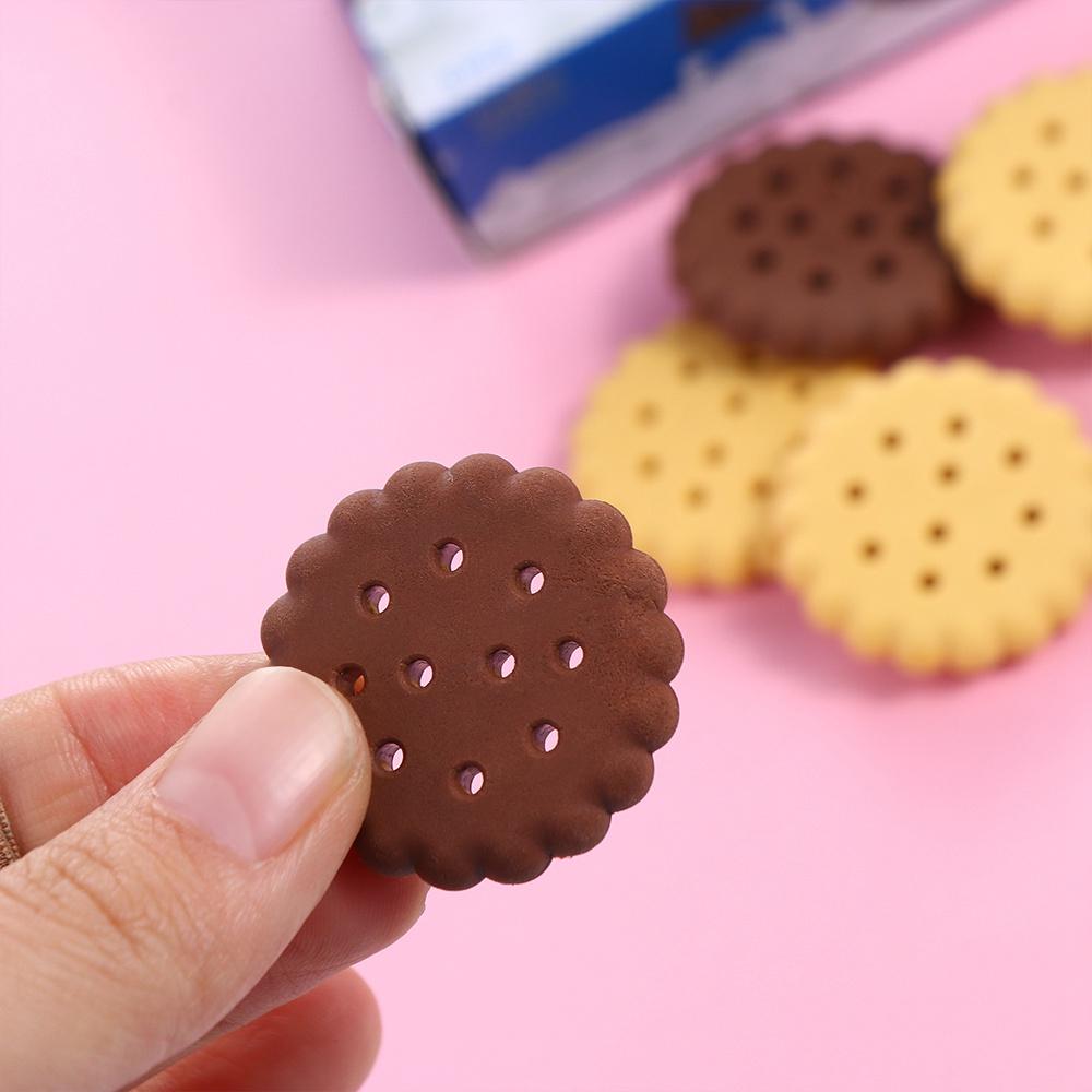 Good Flexibility Cookie Pencil Eraser Less Rubber Debris Pencil Wiping Eraser Office Supplies