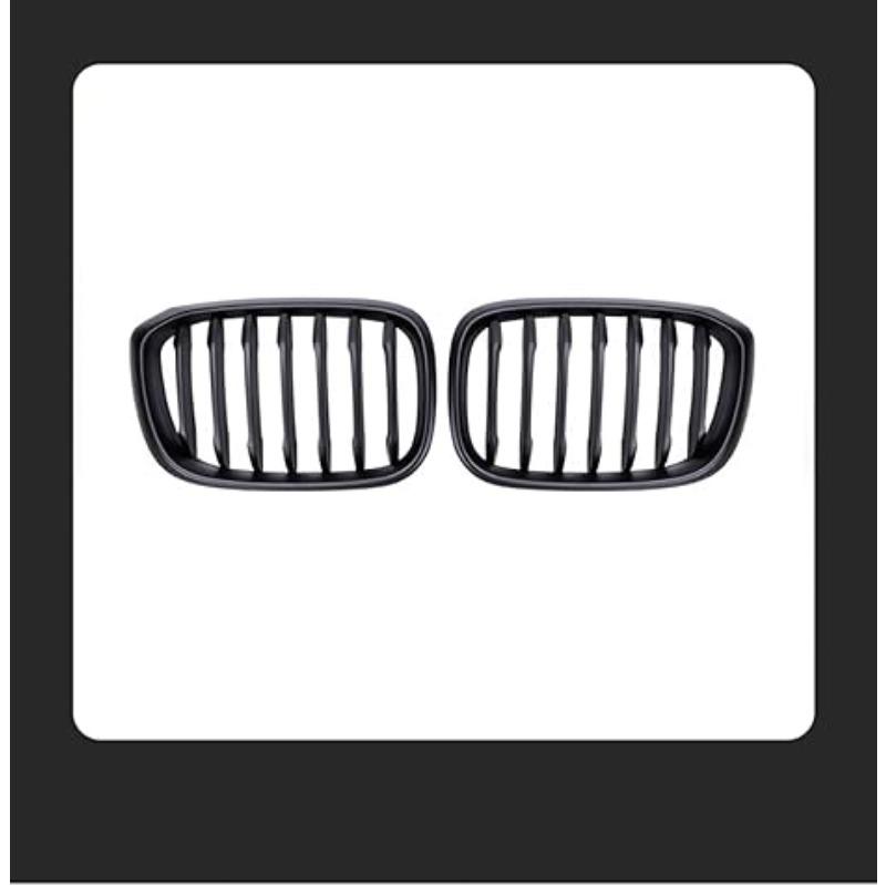 Front Kidney Replacement Glossy Black Single Double Grill Grille For BMW G01 X3 G02 X4 2018- Front Grille Racing Grills New