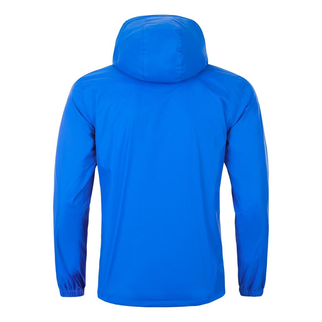 Kelme Men's Lightweight Windbreaker Jacket for Hiking and Fishing, Windproof, Water-Repellent, and Lightweight, Casual Wear (Blue, Size M)