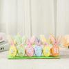 Easter Egg Toy Unbreakable Easter Egg Colorful Foam Easter Bunny Egg Ornaments Spring Party Decorations for Tree Wall Door