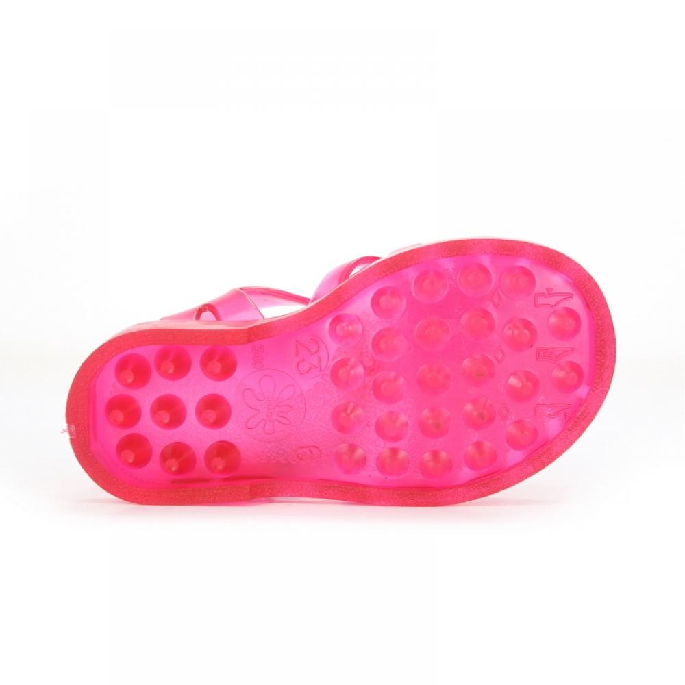 Meduse Sun 201 Groseille Groseille Coral Kids Kids Jelly Shoes Sandals