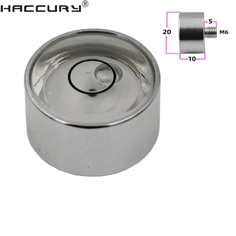 Small Bullseye Spirit Level Bubble Bead with Screw M5 M6 M10 1/4 3/8 Inch Leveling Tool With Nail 1PCS