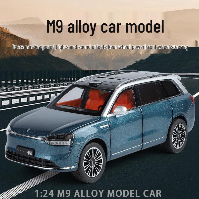 

AITO M9 Сплавная Модель-Симуляция Автомобиля - Новая Коллекционная Модель