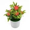 Imitation Bonsai Desk Decor, Fake for Lotus Artificial Flowers, Outdoor Plant Pot, Home and Office Decoration, Gift