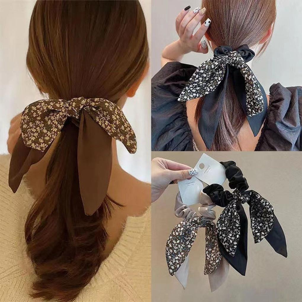 Women's Flower Double Silk Sparkle Hair Band