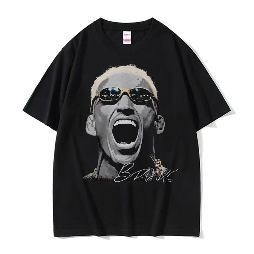 Limited Charles Oliveira Vintage Graphic T Shirt Unisex Fashion Hip Hop Cool Tshirts Unisex High Quality Casual Loose Tshirt Tops