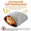 Soft Self Heating Cat Bed Warm Dog Thermal Nest Cave-style Pet Sleeping Mat  Winter