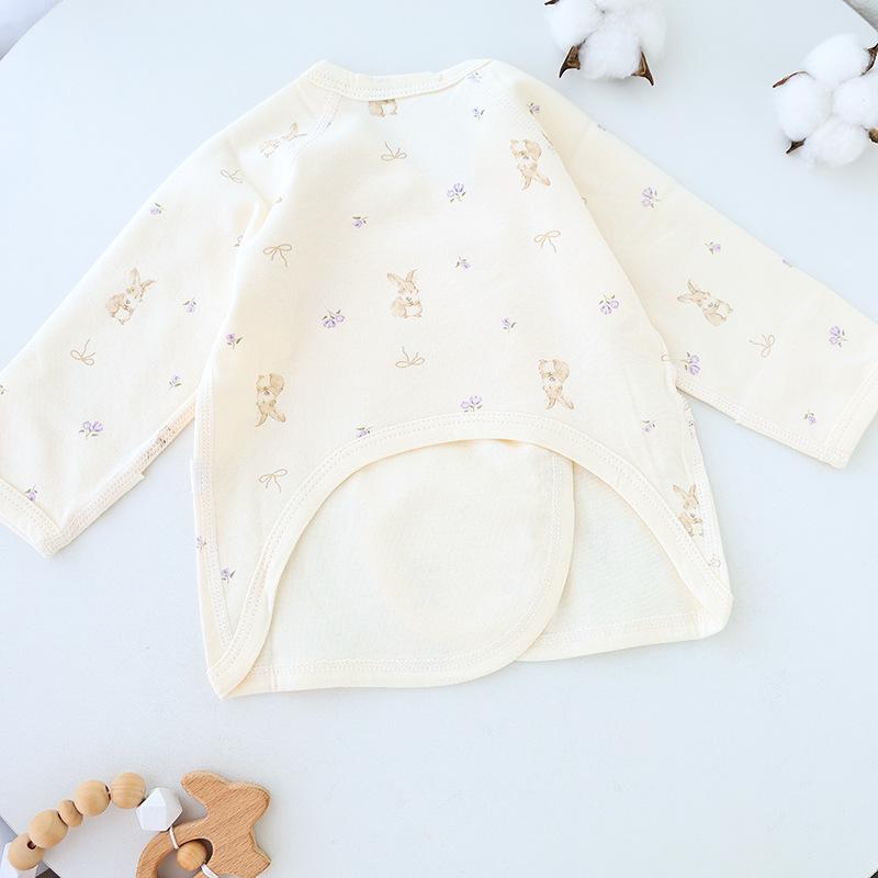 Newborn Soft Cotton Boneless Monk Shirt, 0-3 Months, Spring/Autumn