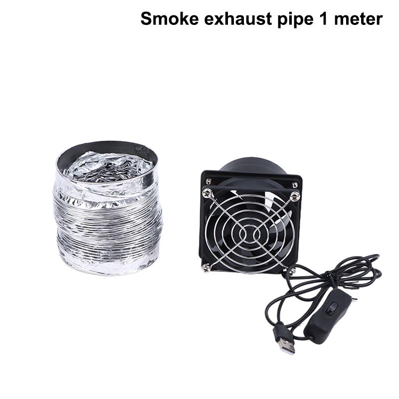 

Поглинач диму Витяжка Вентилятор Трубопровід Вентиляційний канал Вентилятор Вихлопний Вентилятор USB Регульована швидкість Аксесуари для поглинача диму Аксесуари для витяжки A1