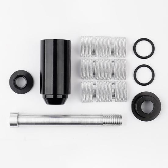 Fork Stem Riser Adjustable Solid Aluminium Alloy Rust Resistant Fork Stem Extender