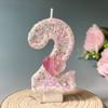 Creative Digital Candles Romantic Love Cute Styling Birthday Cake Candles