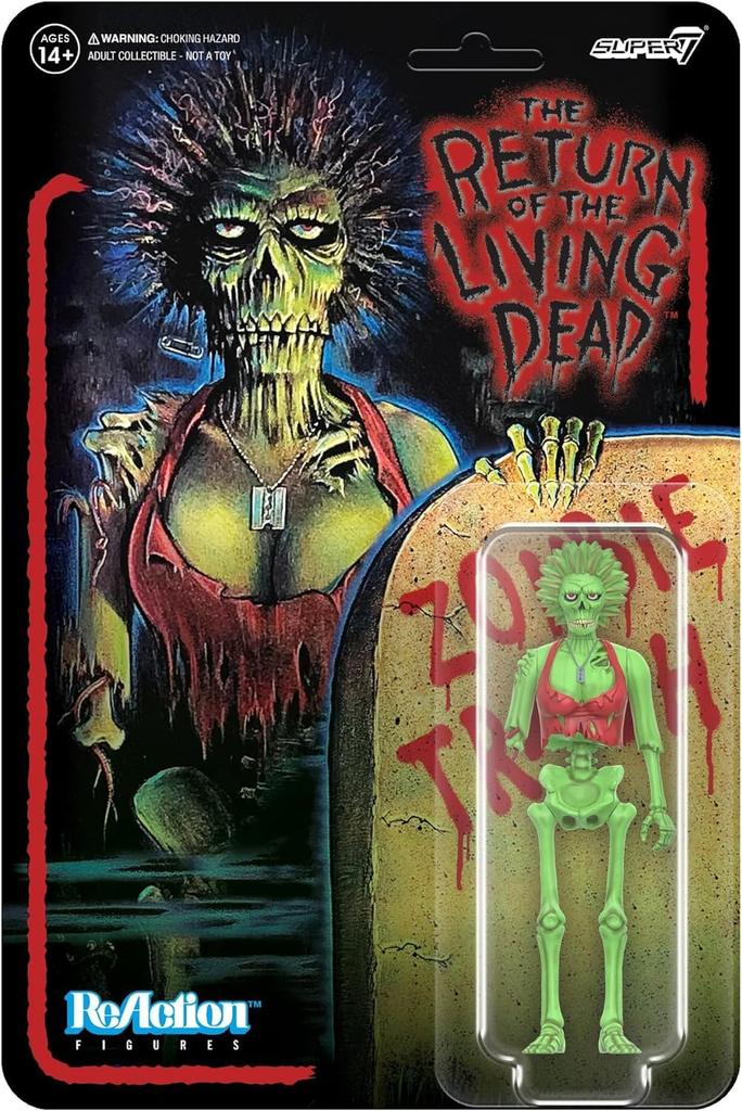 Super7 Return of the Living Dead Zombie Trash Return of the Living Dead Action Figure Classic Horror Collectibles and Retro Toys - 3.75"