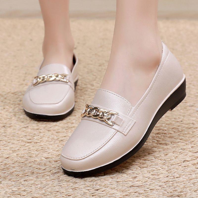 New Fashion Waterproof Flat Shoes Breathable, Anti-Slip All-Season Work Shoes, Comfortable Slip-On Chef Shoes