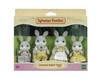 Epoch A1504595 Famille Lapin Gris Sylvanian D'enfance - - Mini-poupée -