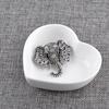 Vintage Alloy Shining Crystal Elephant Brooch Pin Fashion Pin Jewelry Unisex Gift