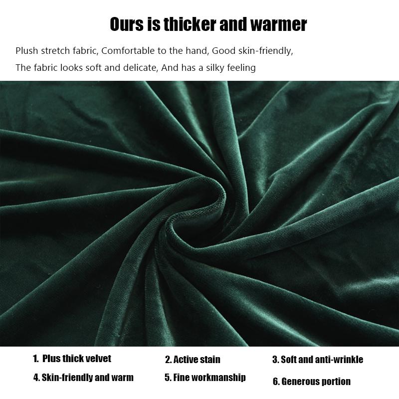 Husă de canapea pentru sufragerie husă elastică groasă din lână polară pentru canapea fotoliu scaun în formă de L husă de canapea de colț