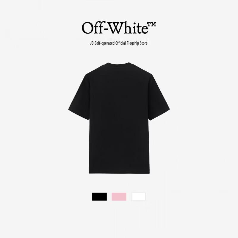 OFF-WHITE Unisex Arrow Logo Short Sleeve T-Shirt