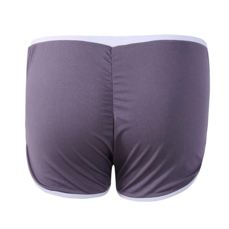 Plus Size Women Low Rise Sexy Running Shorts Butt Lifting Tight Fitted Solid Color Sports Workout Shorts