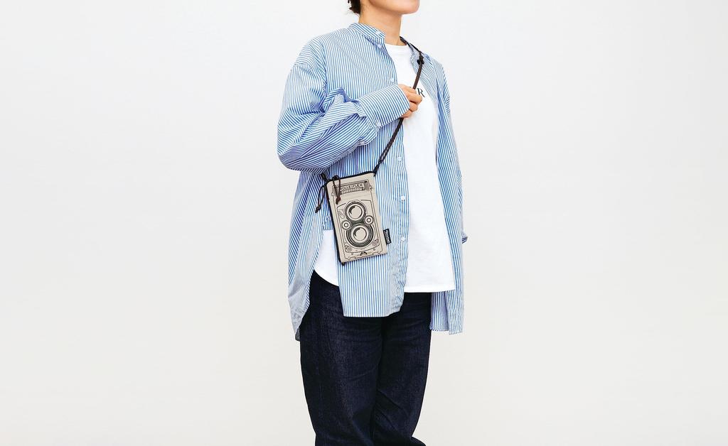 Official Rollei Rollei Reversible Smartphone Shoulder Travel for Men and Women Product Multi-Pouch, Beige, Bag, Pouch, Stylish, Unisex,