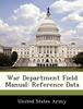 Kniha War Department Field Manual : Reference Data