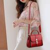 Vintage Fashion Shoulder Bag Soft Leather Middle-aged Portable Messenger Bag Women's Bag