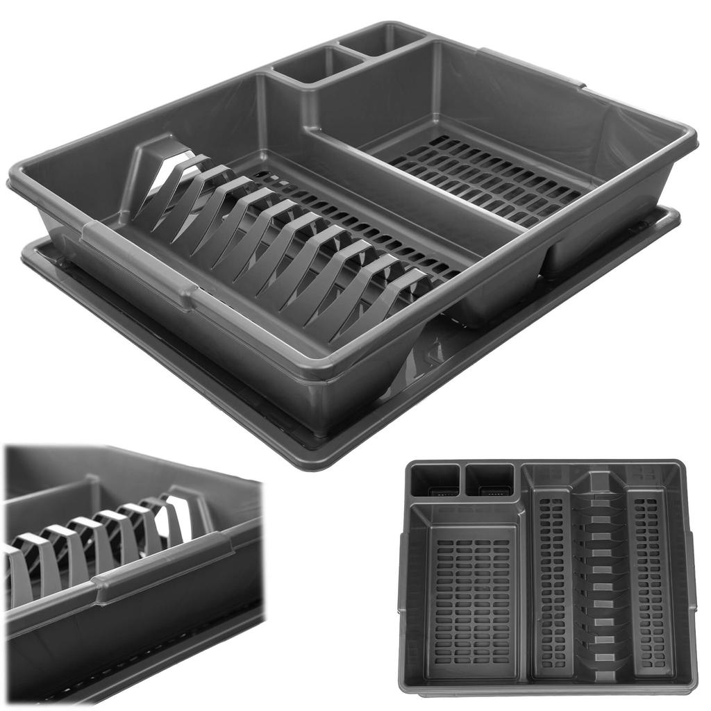 KADAX Dish Rack Cutlery Drainer