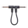 Guitar Cables Effect Pedal Cables 6.35mm 1/4” Connectors Guitar Pedal Instrument Cable For Electric Bass Speaker Amplifier