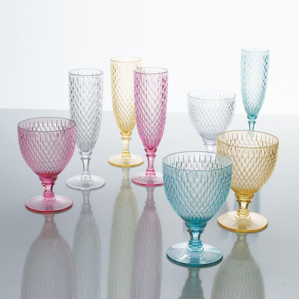 KINTO ROSETTE Champagne Glass, 160ml, Green, 22834