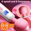 Powerful Magic Wand Vibrators for Women Clitoris Stimulator USB AV Stick G Spot Massager Female Masturbator Sex Toys for Woman