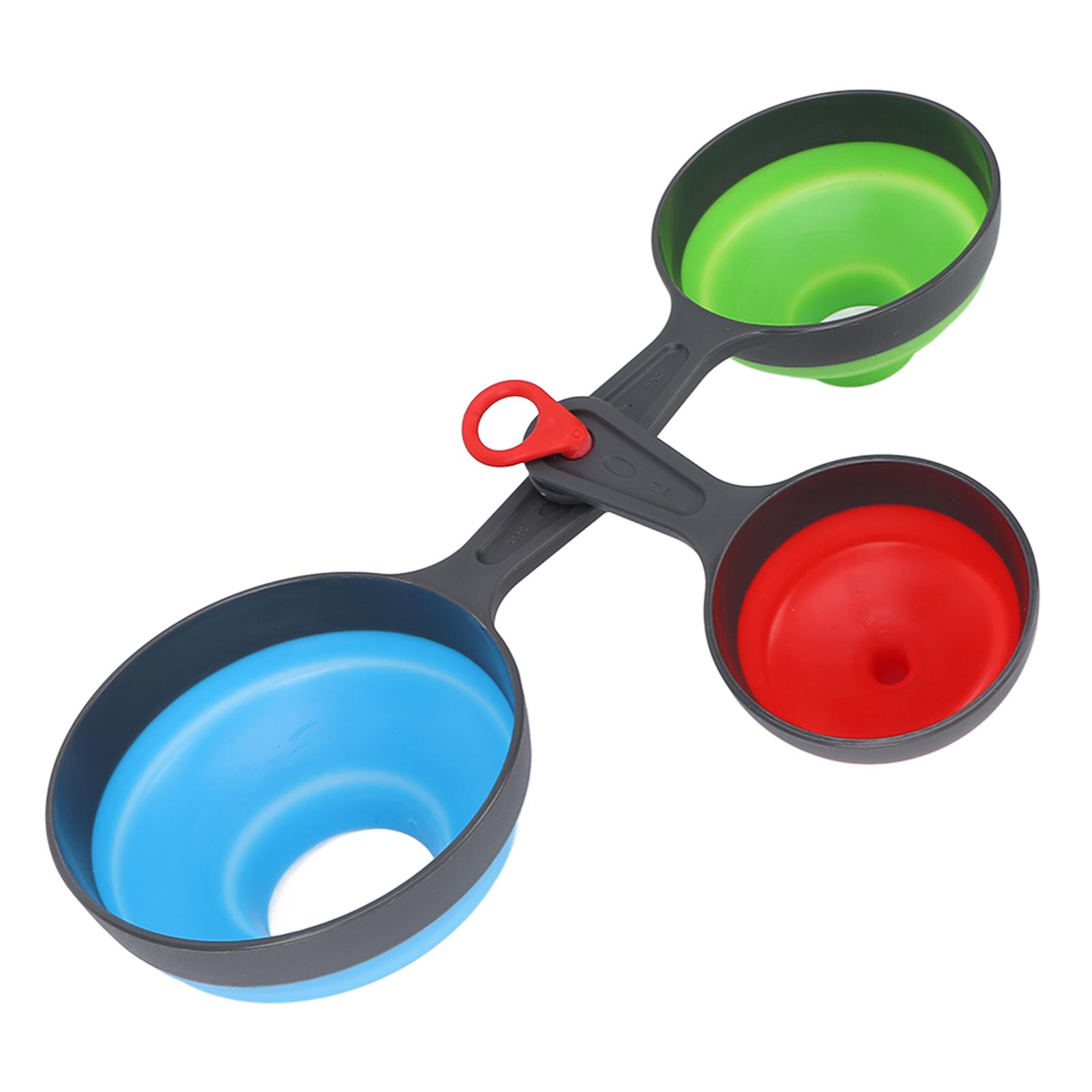 

Воронка для консервирования PP Силиконовый материал Зажим Круглый дизайн 3 цвета 3 размера Складная Легкая Широкая