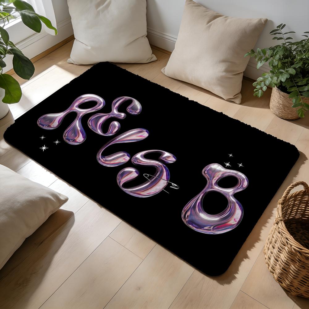 RRels B Albums Cover Floor Mat Soft Flannel Absorbent Mat Non-Slip Rug Home Bedroom Bathroom