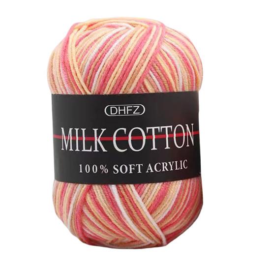 Gomitolo di Filato Multicolor 7,7 Iarde Filato in Fibra Acrilica Filato Colorato per Uso Artigianale per Lavorare a Maglia Uncinetto Maglioni Sciarpe Cappelli Bambole Artigianato Fai da Te