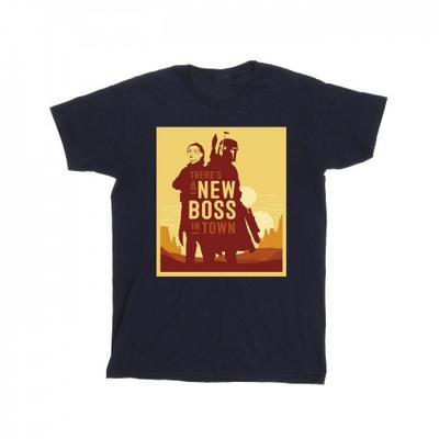 STAR WARS T-shirt Homme The Book Of Boba Fett Nouveau Boss Silhouette Soleil